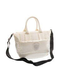 BLAUER PADDED NYLON Sac fourre-tout moyen avec bandouli&egrave;re blanc - Sacs pour Femme - 2