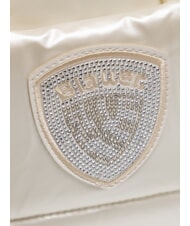 BLAUER PADDED NYLON Sac fourre-tout moyen avec bandouli&egrave;re blanc - Sacs pour Femme - 3