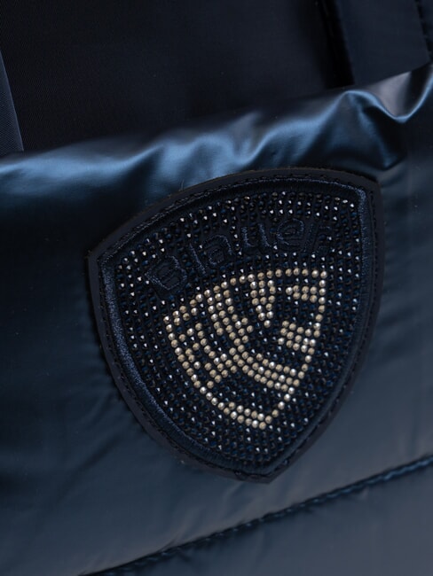 PADDED NYLON Sac fourre-tout moyen avec bandouli&egrave;re BLEU - Sacs pour Femme