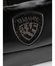 BLAUER PADDED NYLON Sac fourre-tout moyen avec bandouli&egrave;re NOIR - Sacs pour Femme - 3