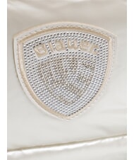 BLAUER PADDED NYLON Grand sac fourre-tout avec bandoulière blanc - Sacs pour Femme - 3