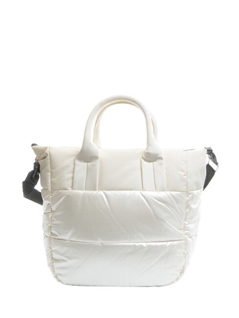 PADDED NYLON Grand sac fourre-tout avec bandoulière blanc - Sacs pour Femme