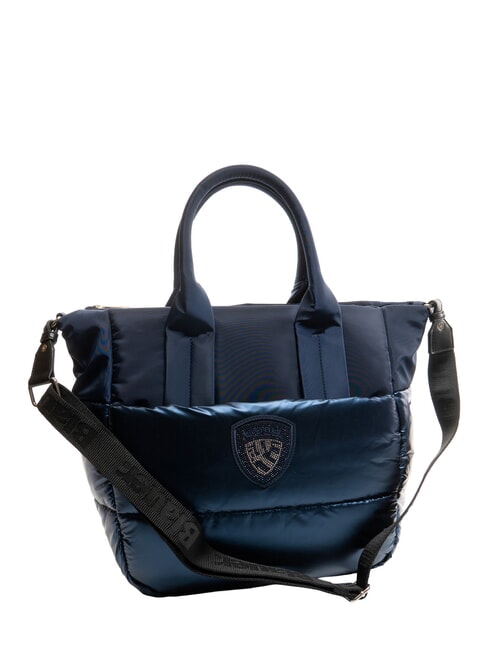 PADDED NYLON Grand sac fourre-tout avec bandouli&egrave;re BLEU - Sacs pour Femme