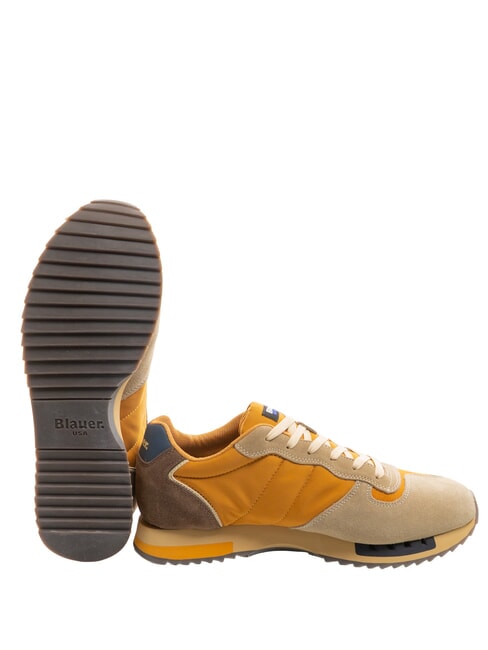 QUEENS  Baskets ocre/beige - Chaussures Homme