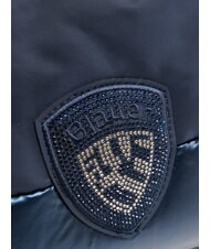 BLAUER PADDED NYLON Pochette souple avec logo en strass BLEU - Sacs pour Femme - 3