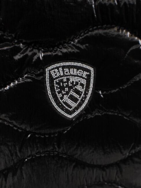 SOFTY Sac shopping matelass&eacute; avec bandouli&egrave;re NOIR - Sacs pour Femme