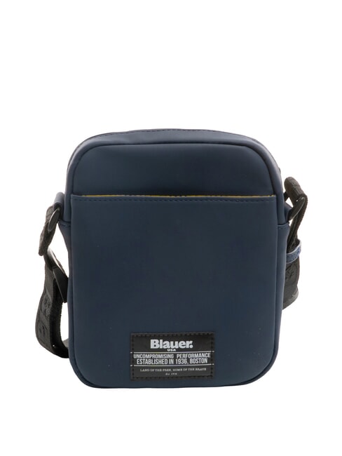 RUBBER Petit sac caoutchouté BLEU - Sacs en Bandoulières pour Homme