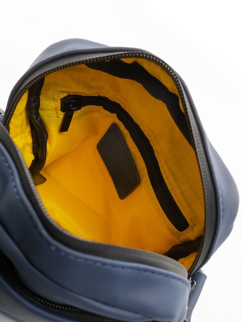 RUBBER Petit sac caoutchouté BLEU - Sacs en Bandoulières pour Homme