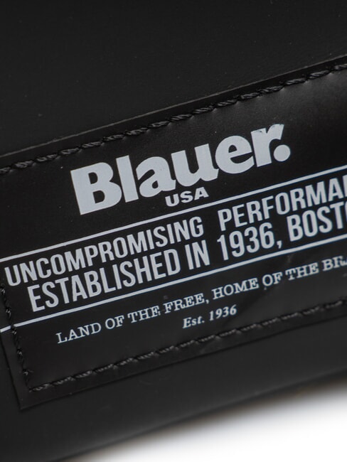 RUBBER Petit sac caoutchouté NOIR - Sacs en Bandoulières pour Homme