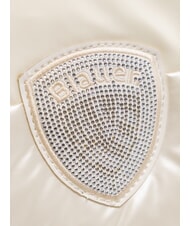 BLAUER PADDED NYLON Sac bandouli&egrave;re moelleux avec logo en strass blanc - Sacs pour Femme - 3