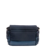 BLAUER PADDED NYLON Sac bandouli&egrave;re moelleux avec logo en strass BLEU - Sacs pour Femme - 4