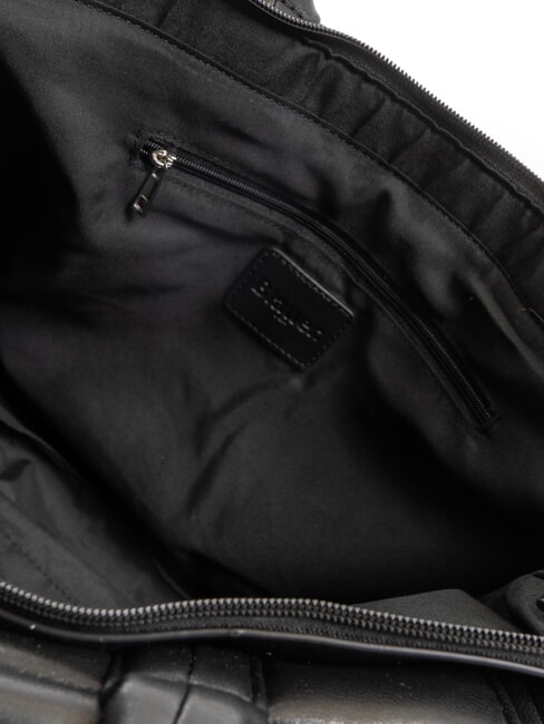 CUSHION Sac fourre-tout avec bandouli&egrave;re NOIR - Sacs pour Femme