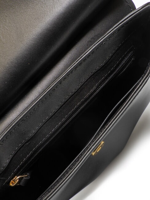 ERICA Sac à bandoulière en cuir black Gold - Sacs pour Femme