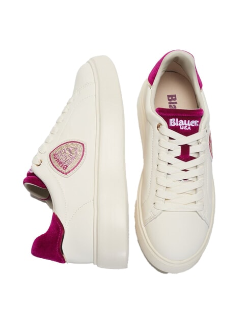 VENUS Baskets pour femmes crème/cyclamine - Chaussures Femme