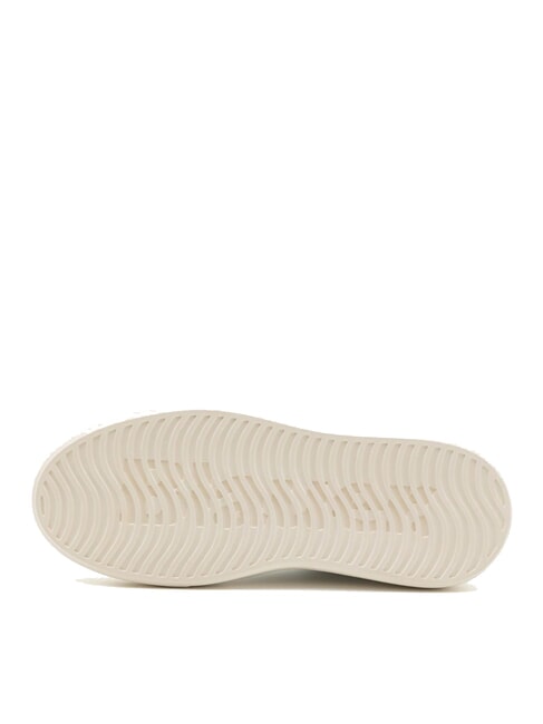 VENUS Baskets en cuir blanc/noir - Chaussures Femme