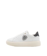 BLAUER VENUS Baskets en cuir blanc/noir - Chaussures Femme - 2