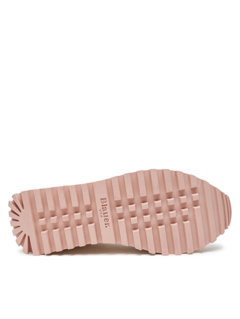 MILLEN Baskets cr&egrave;me/bronze - Chaussures Femme