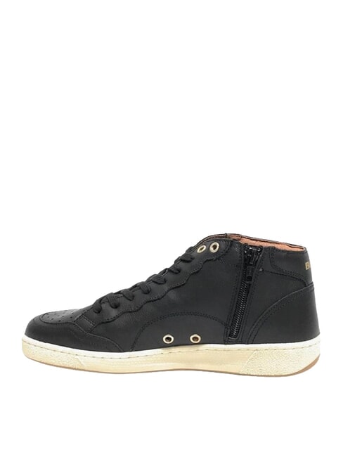 MURRAY Baskets en cuir NOIR - Chaussures Homme