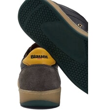 BLAUER MURRAY Baskets pour hommes noir/vert - Chaussures Homme - 3