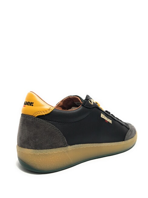 MURRAY Baskets pour hommes noir/vert - Chaussures Homme