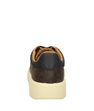 BLAUER BUCK Baskets marron foncé/bleu marine - Chaussures Homme - 4