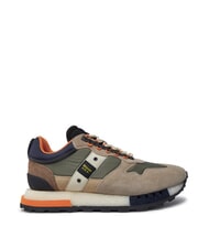 BLAUER HERON Baskets taupe/militaire - Chaussures Homme - 2