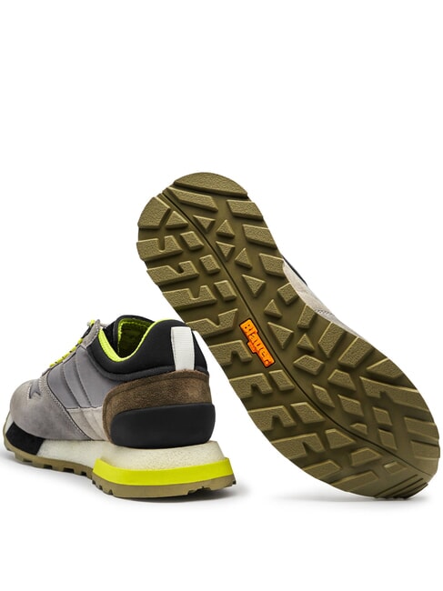 HERON Baskets gris/noir - Chaussures Homme