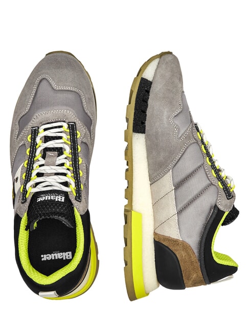 HERON Baskets gris/noir - Chaussures Homme