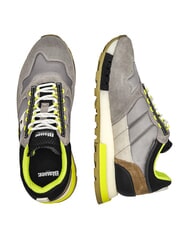 BLAUER HERON Baskets gris/noir - Chaussures Homme - 3