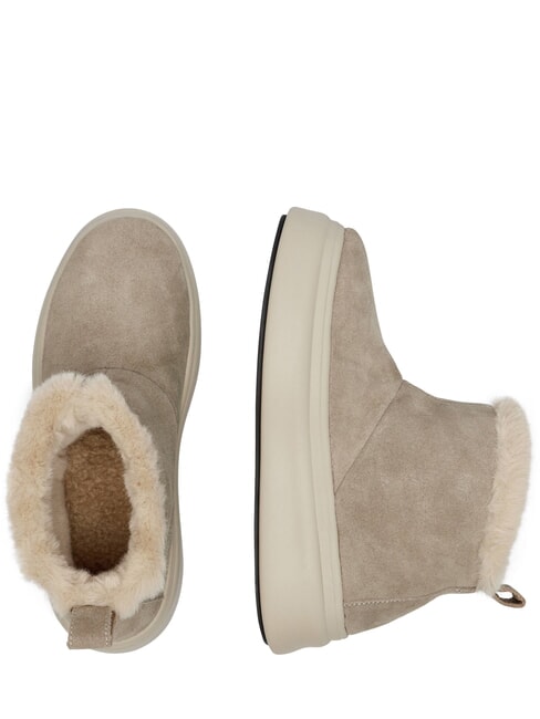 EMERY Bottes de neige taupe - Chaussures Femme