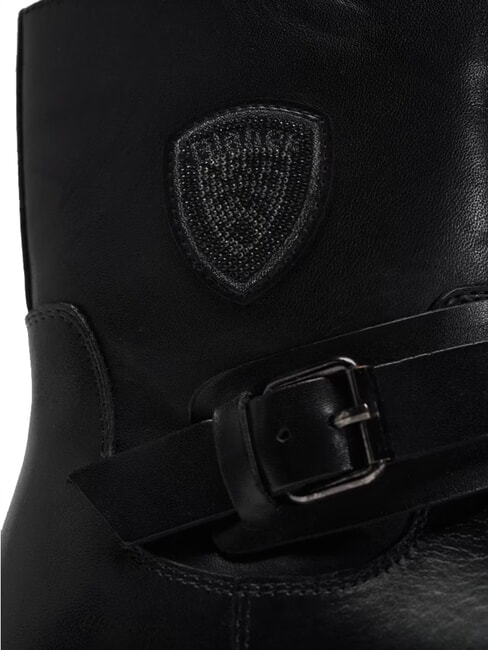 CLARE Bottines en cuir NOIR - Chaussures Femme