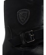 BLAUER CLARE Bottines en cuir NOIR - Chaussures Femme - 4