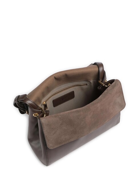 DOMUS  Sac à bandoulière en cuir exprimé - Sacs pour Femme