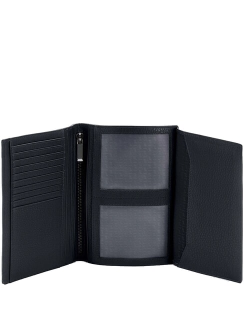 BUSINESS Portefeuille vertical en cuir Noir - Portefeuilles Homme