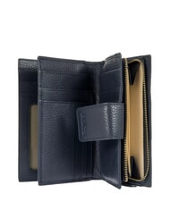 BRIC’S MARMOLADA Portefeuille en cuir martelé bleu - Portefeuilles Femme - 4