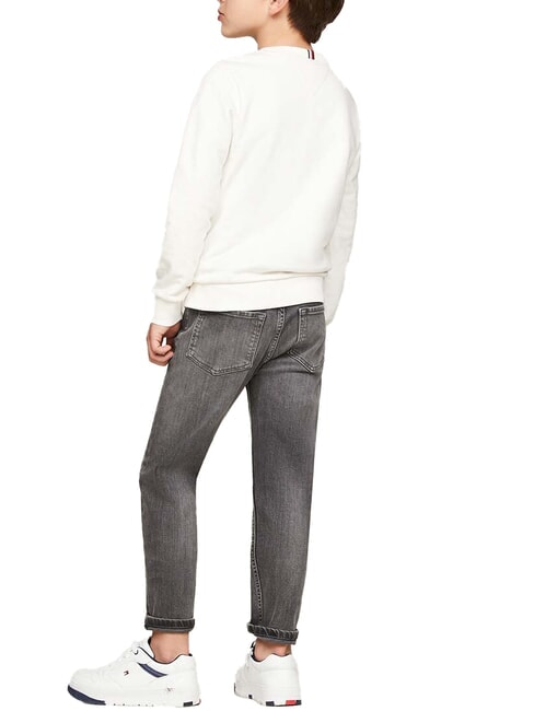 TH KIDS Sweat-shirt ras du cou avec imprim&eacute; blanc ancien - B&eacute;b&eacute; Sweat