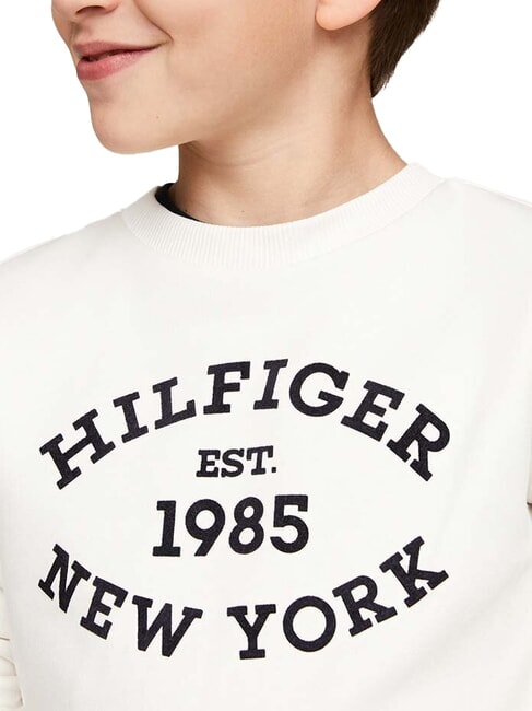 TH KIDS Sweat-shirt ras du cou avec imprim&eacute; blanc ancien - B&eacute;b&eacute; Sweat