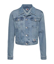 TOMMY HILFIGER TH JEANS Veste en jean denim léger - Vestes pour femmes - 3