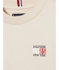TOMMY HILFIGER TH KIDS Sweat-shirt à col rond avec écusson du logo crème de cachemire - Bébé Sweat - 3