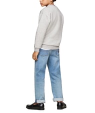 TOMMY HILFIGER TH KIDS Sweat-shirt ras du cou avec imprim&eacute; chin&eacute; gris clair - B&eacute;b&eacute; Sweat - 2