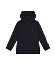 TOMMY HILFIGER TH KIDS Sweat &agrave; capuche avec manches &agrave; logo - B&eacute;b&eacute; Sweat