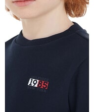 TOMMY HILFIGER TH KIDS Sweat-shirt &agrave; col rond avec &eacute;cusson du logo ciel du d&eacute;sert - B&eacute;b&eacute; Sweat - 3