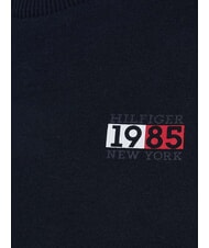 TOMMY HILFIGER TH KIDS Sweat-shirt &agrave; col rond avec &eacute;cusson du logo ciel du d&eacute;sert - B&eacute;b&eacute; Sweat - 4