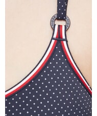 TOMMY HILFIGER TH Haut de bikini bandeau ciel du désert à pois - Maillots de bain femme - 3