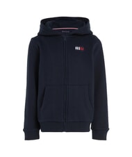 TOMMY HILFIGER TH KIDS Sweat &agrave; capuche enti&egrave;rement zipp&eacute; ciel du d&eacute;sert - B&eacute;b&eacute; Sweat - 4