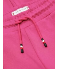 TOMMY HILFIGER TH KIDS Pantalon de sport &agrave; jambes larges magenta chaud - Pantalons pour enfants - 3