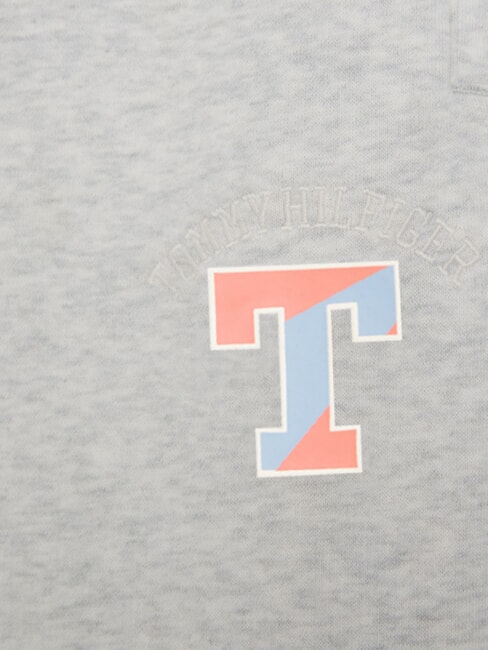 TH KIDS Pantalon de surv&ecirc;tement avec logo nouveau gris clair chin&eacute; - Surv&ecirc;tements pour enfants