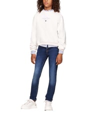 TOMMY HILFIGER TH KIDS Pantalon en jean slim authentique extensible - Pantalons pour enfants - 4
