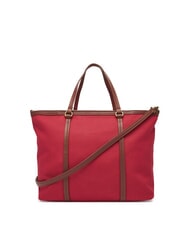 PINKO MIRANDA Sac de courses avec bandoulière rouge/cuir-or antique - Sacs pour Femme - 3