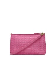 PINKO FLAT Pochette en raphia avec bandoulière - Sacs pour Femme